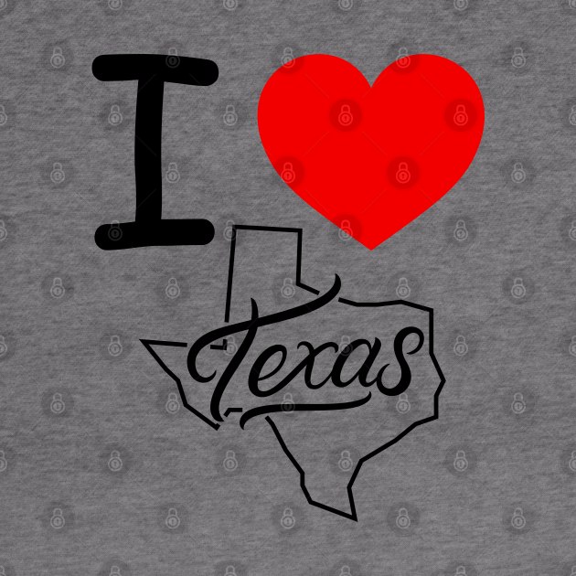 I HEART TEXAS by EmoteYourself